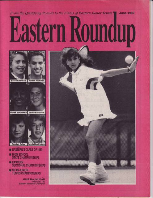 Eastern Roundup magazine, June 1989. Dennis Hendrickson pictured among Eastern's Class of 1989.